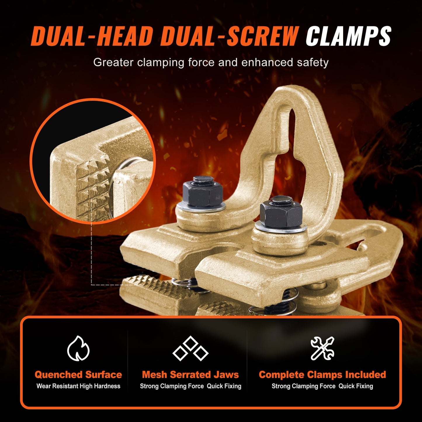 Auto Body Frame Puller Plattång med klämmor Airbag Jack Hydraulpump