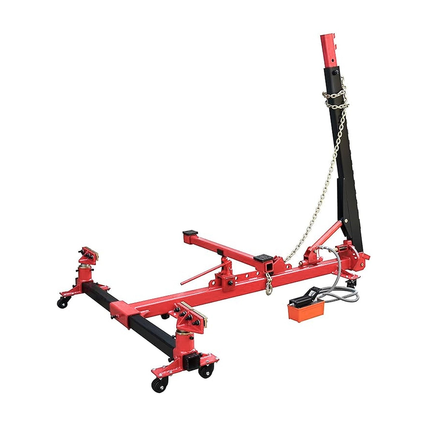 Auto Body Frame Puller Plattång med klämmor Airbag Jack Hydraulpump