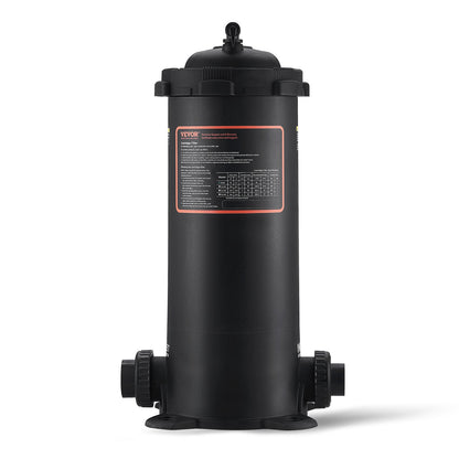 Pool Cartridge Filter In/Over Mark Pool Filtration 4.6 sq.m