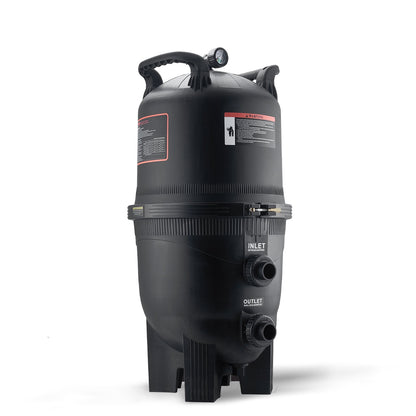 Pool Cartridge Filter In/Over Ground Swimming Pool Filtration 40 sq.m