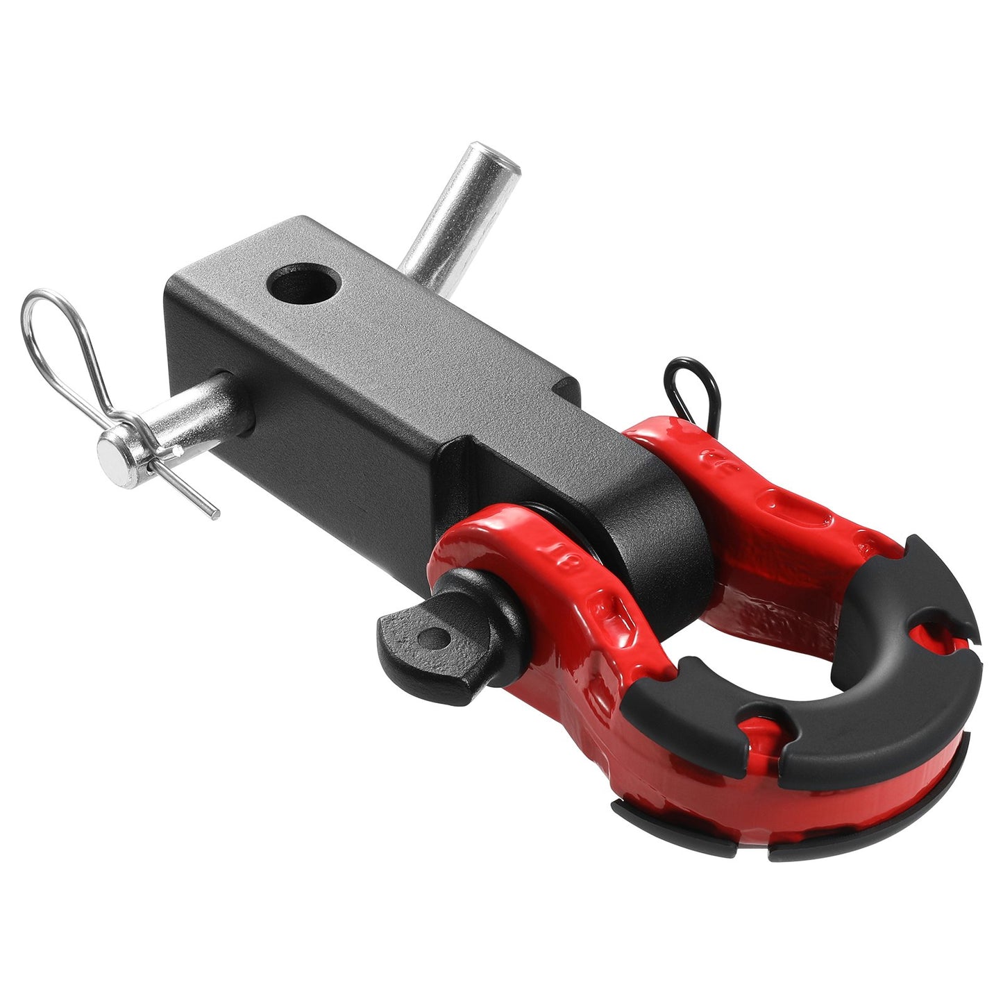 2" Trailer Shackle Hitch Mottagare D-Ring Recovery för Truck Jeep 65900 lbs