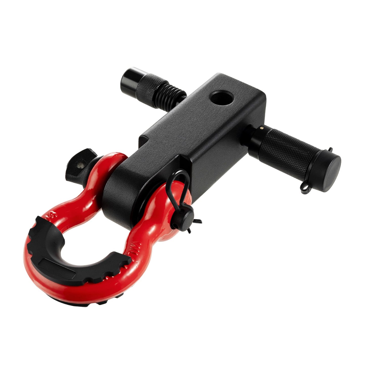 2" Trailer Shackle Hitch Mottagare D-Ring Recovery för Truck Jeep 66000 lbs