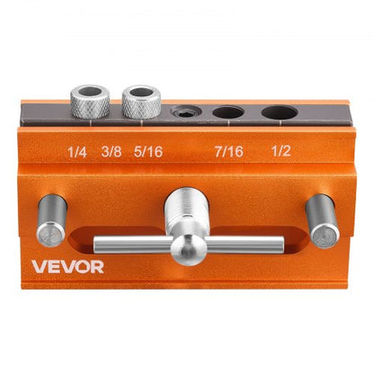 Doweling jig set Self-centering doweling drill jig set for straight holes