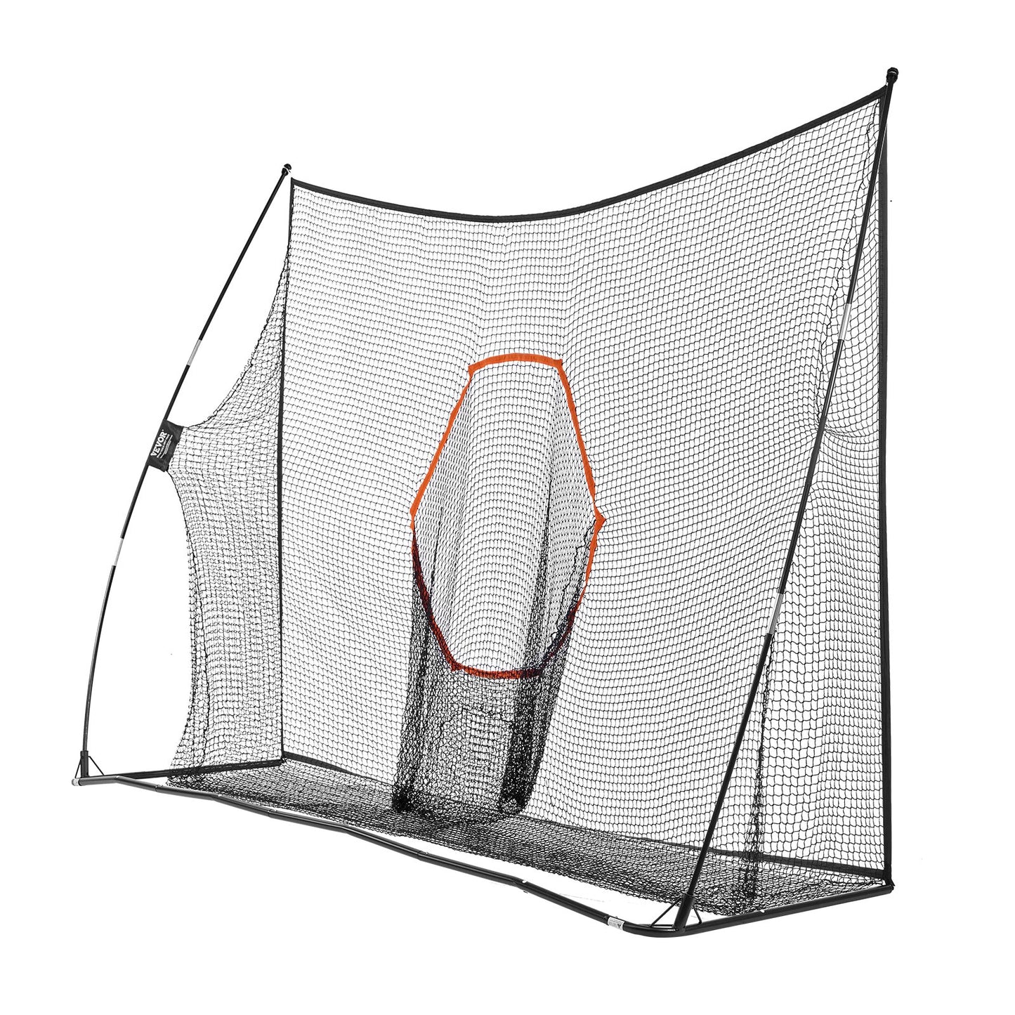 Golfträningsnät, enormt 10,8 x 7 fot golfnät, personlig driving range för inomhusbruk utomhus, bärbart hemgolfhjälpnät med mål/glasfiberram/bärväska, present till män, golfälskare