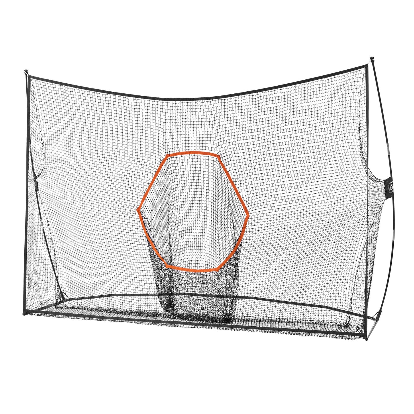 Golfträningsnät, enormt 10,8 x 7 fot golfnät, personlig driving range för inomhusbruk utomhus, bärbart hemgolfhjälpnät med mål/glasfiberram/bärväska, present till män, golfälskare