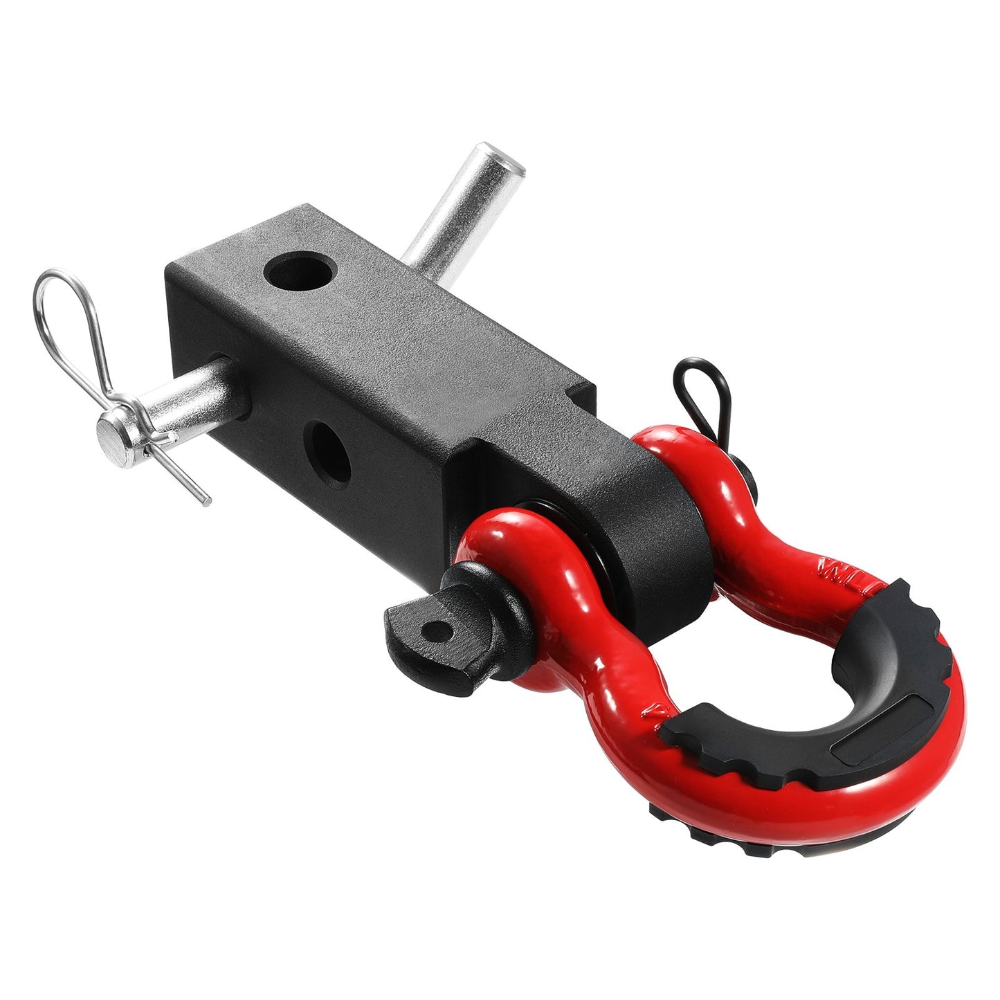 2" Trailer Shackle Hitch Mottagare D-Ring Recovery för Truck Jeep 65900 lbs