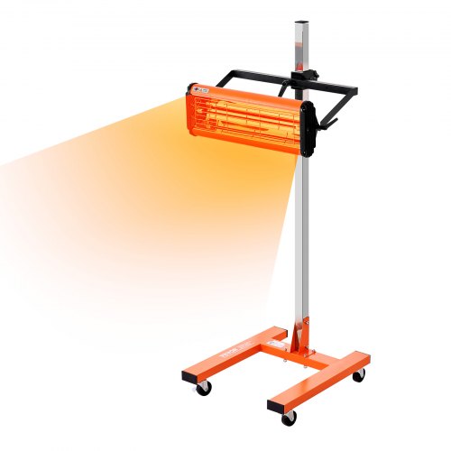 1500W High Power infraröd färghärdningslampa för automatisk torkning av kroppsuppvärmning |  EU
