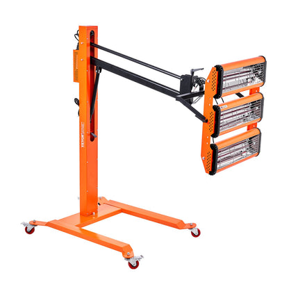 3300W High Power Infrared Paint Curing Lamp for Automatic Drying Heating 1 Pack