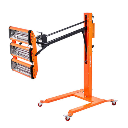 3300W High Power Infrared Paint Curing Lamp for Automatic Drying Heating 1 Pack