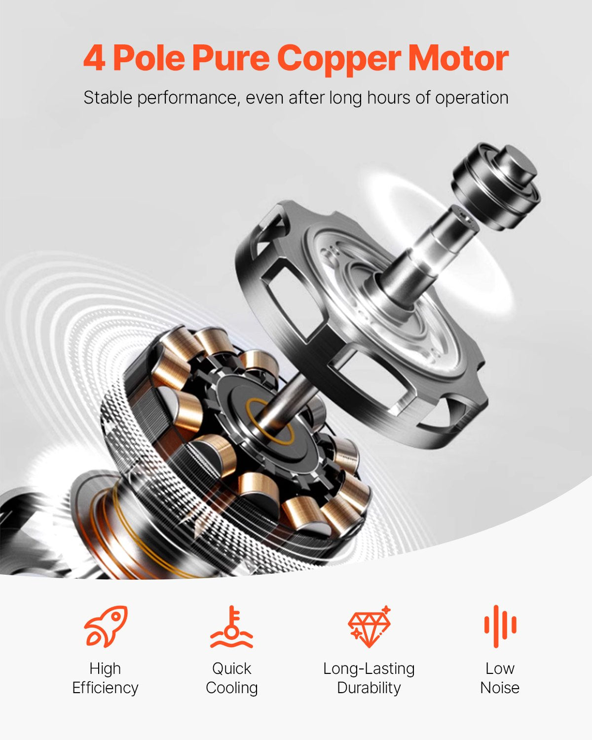 Vakuumpump 4 CFM HVAC enstegs roterande skovel vakuumpump olja ingår