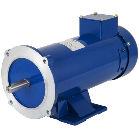 12V DC MOTOR, 1HP, 56C Ram, 1750RPM, TEFC, Permanent magnet, Helt ny