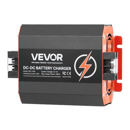 12V 40A DC to DC Charger Battery Charger 500W for Lead-Acid Lithium AGM