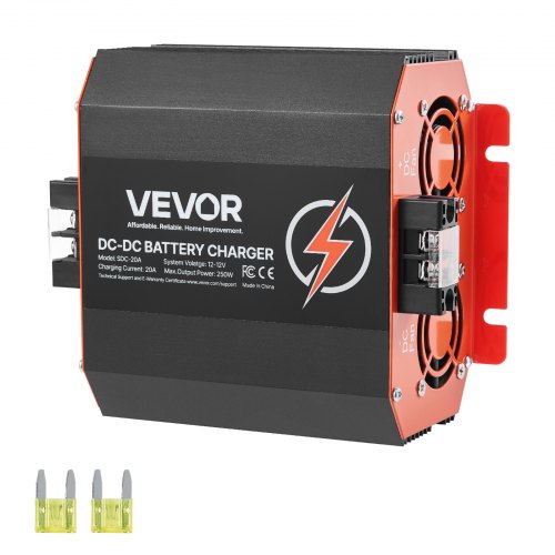 12V 20A DC to DC Charger Battery Charger 250W for Lead-Acid Lithium AGM