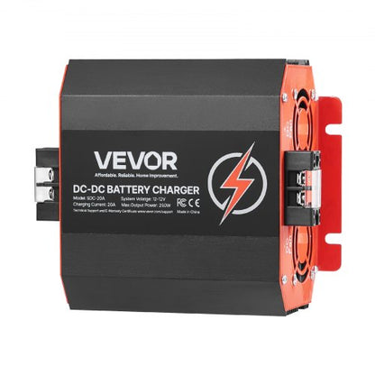 12V 20A DC to DC Charger Battery Charger 250W for Lead-Acid Lithium AGM