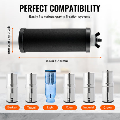 Reningsvattenfilterbyte för Gravity Filter System 2 Pack