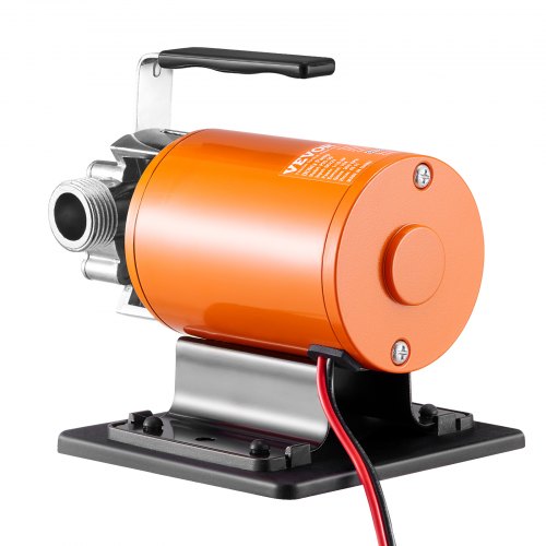 Water Transfer Pump Portable Tool Pump 12V 360 GPH 1/10 HP Hose