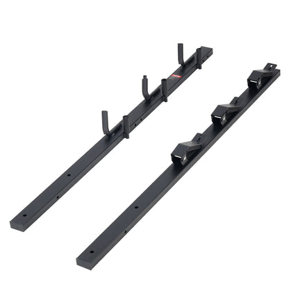 Trimmer-Gestell, 3-fach-Unkraut-Trimmer-Gestell, Verriegelbarer Trimmhalter, Landschafts-Anhänger-Gestellträgermontage auf offenen Pickups/Anhängern, geschlossenen Anhängern, Paar