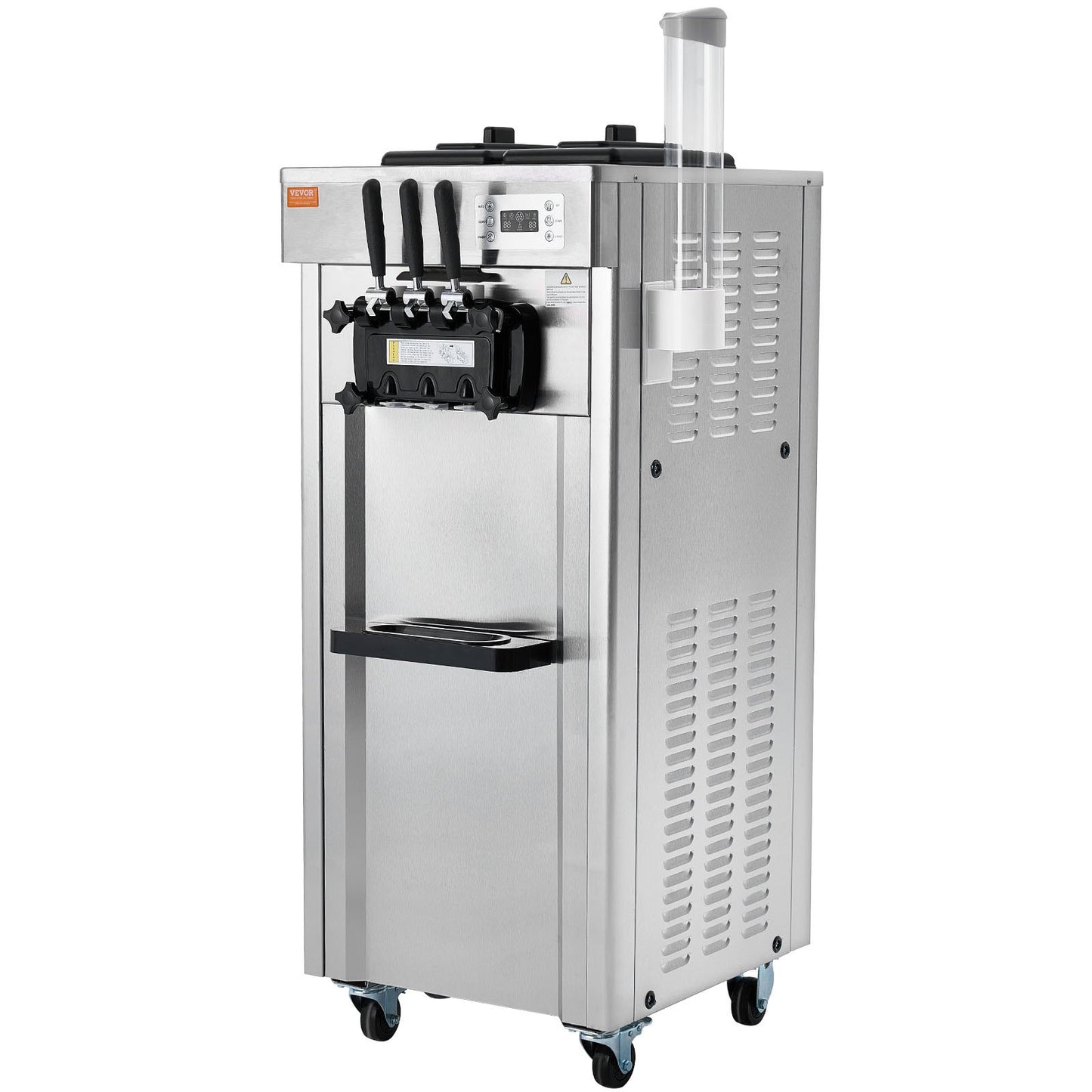 Kommersiell mjukglassmaskin 21-31 L/H Utbyte 3-smak