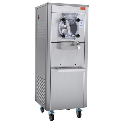 Commercial Hard Serve Ice Cream Machine Maker 18 L/H Ge enkel smak