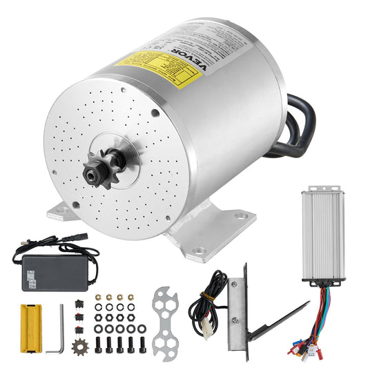 1800W Electric Brushless DC Motor Kit 48V 4500rpm Motor &amp; Speed Controller