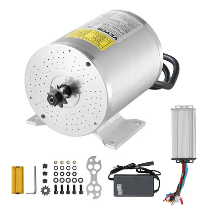 1800W 48VE electric brushless DC motor kit with upgraded speed controller
