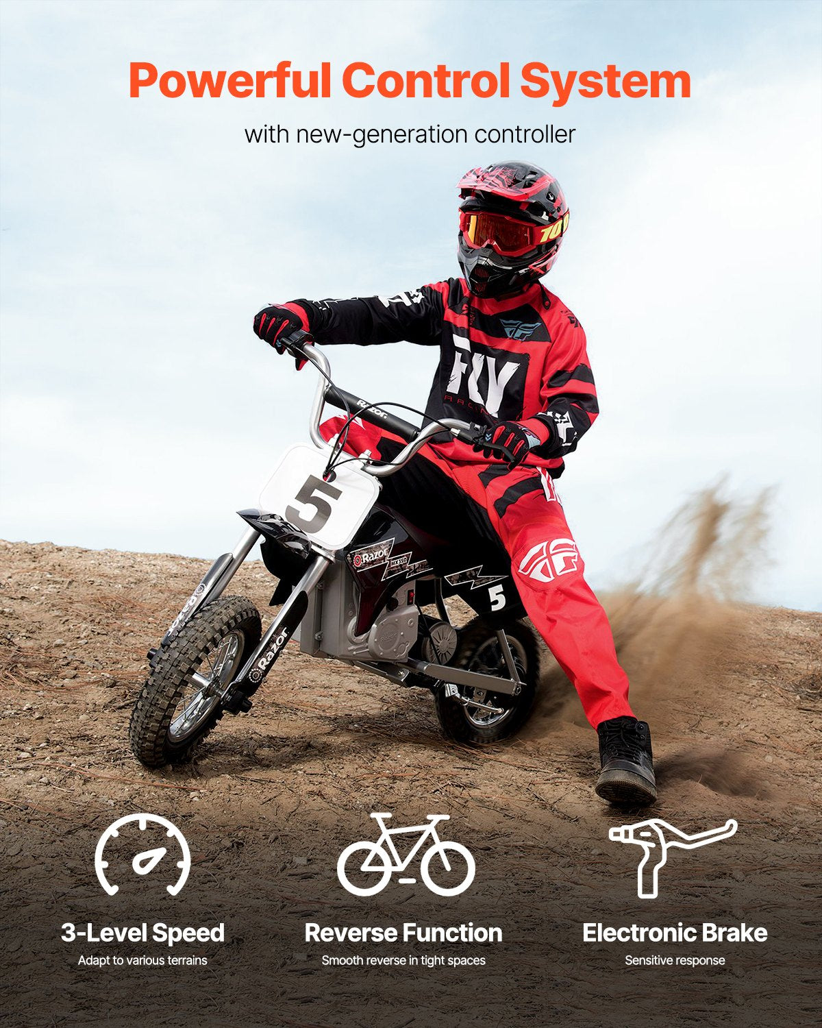 48V 2000W elektrisk borstlös DC-motorsats med uppgraderad hastighetsregulator