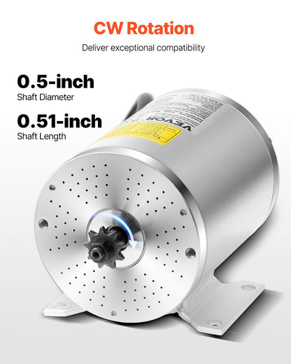 2000W Electric Brushless DC Motor Kit 60V 4500rpm with Upgraded Controller