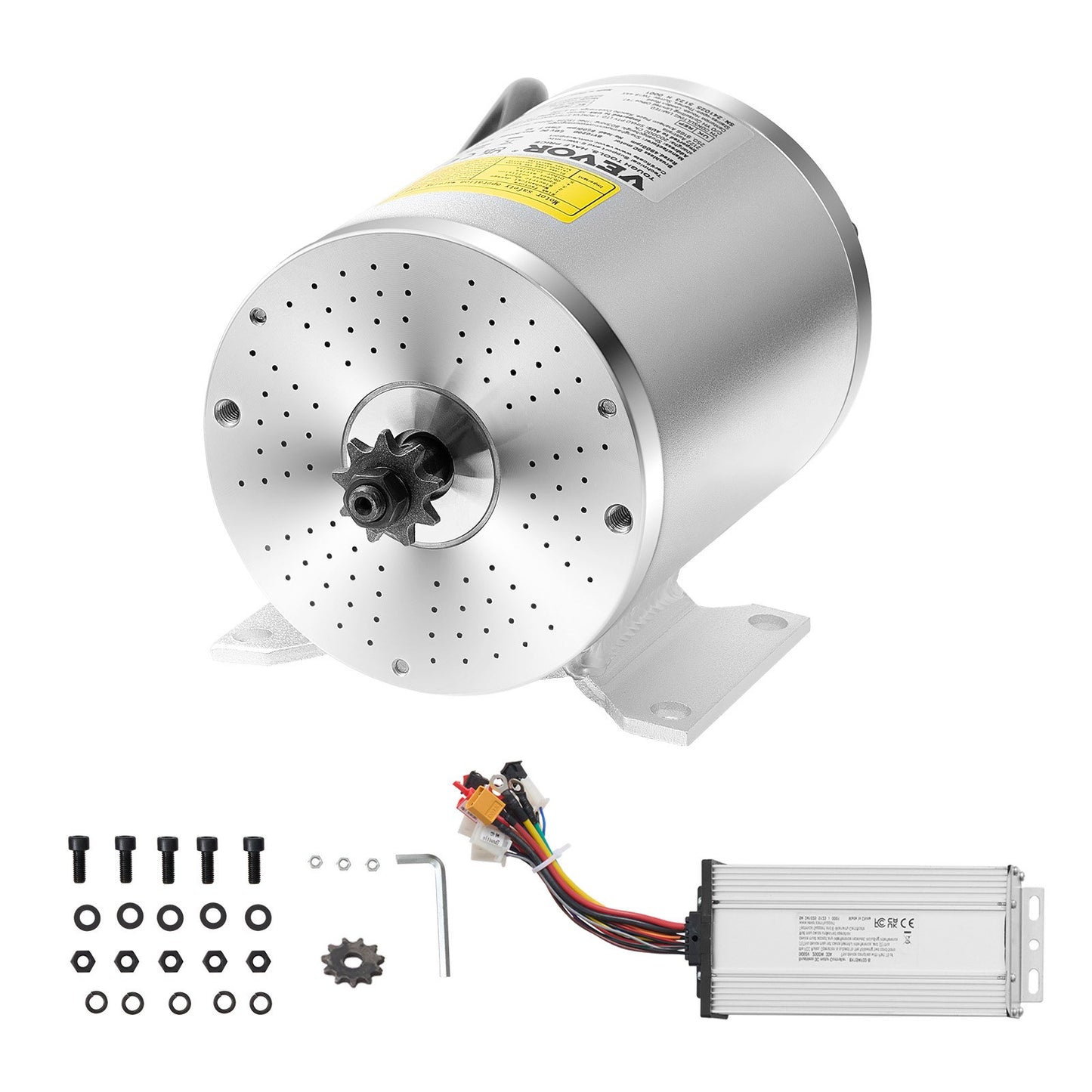 2000W Electric Brushless DC Motor Kit 60V 4500rpm with Upgraded Controller