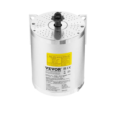 2000W Electric Brushless DC Motor Kit 60V 4500rpm with Upgraded Controller