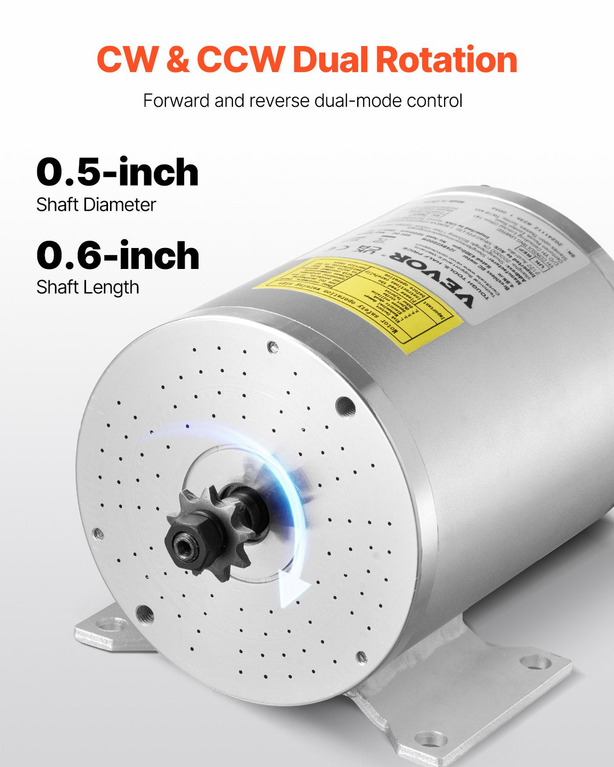 2000W Elektrischer bürstenloser Gleichstrommotor-Bausatz, 48V, 4300 U/min, Motor und Drehzahlregler
