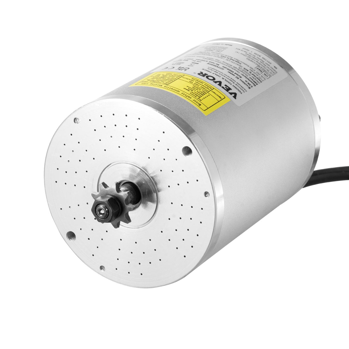 72V 3000W elektrisk borstlös DC-motorsats med uppgraderad hastighetsregulator
