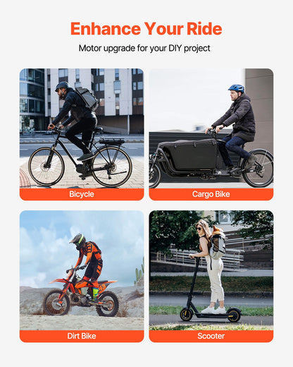 3000W Electric Brushless DC Motor 60V 4800rpm Motor for E-Bike Dirt Bike