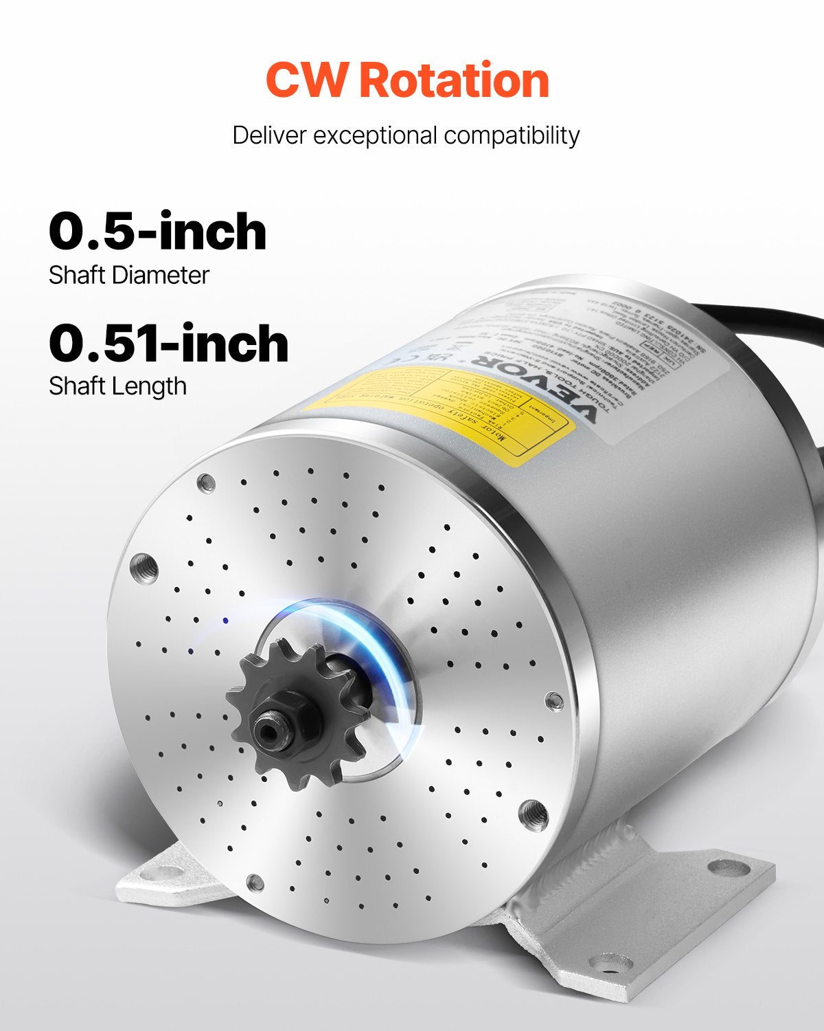 500 W elektrischer bürstenloser Gleichstrommotor-Bausatz, 36 V, 3000 U/min, mit verbessertem Controller