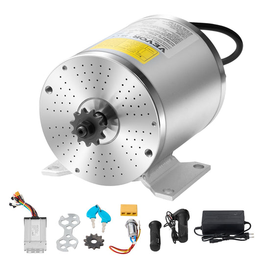500 W elektrischer bürstenloser Gleichstrommotor-Bausatz, 36 V, 3000 U/min, mit verbessertem Controller