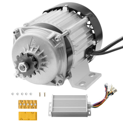500W Electric Brushless DC Motor Kit 48V 2700rpm with Upgraded Controller