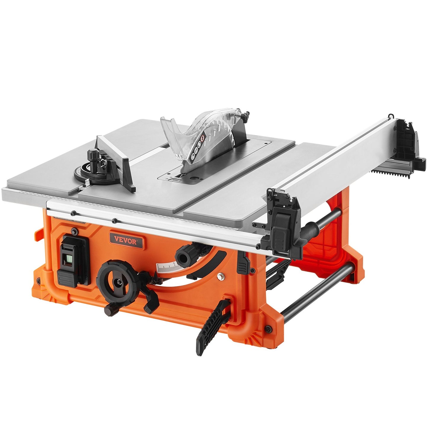 10" Table Saw Electric Cutting Machine 4400RPM 25-Inch Rivet Capacity Woodworking