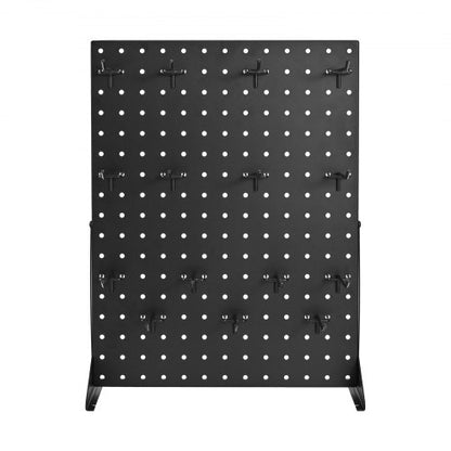 Bead Stand with 15 Hooks Bead Board Panels Display Black (1 PC)