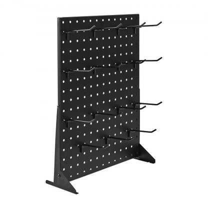 Bead Stand with 15 Hooks Bead Board Panels Display Black (1 PC)