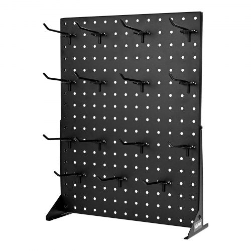 Bead Stand with 15 Hooks Bead Board Panels Display Black (1 PC)