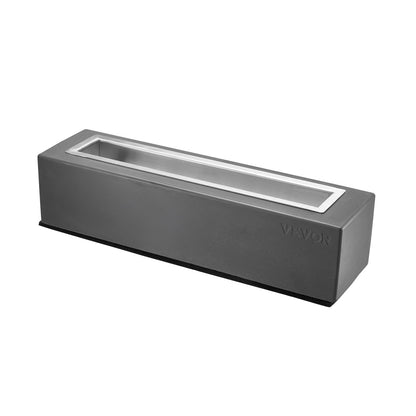 Tabletop Fire Pit Bowl 15 Inch Concrete Fireplace Indoor Outdoor Patio