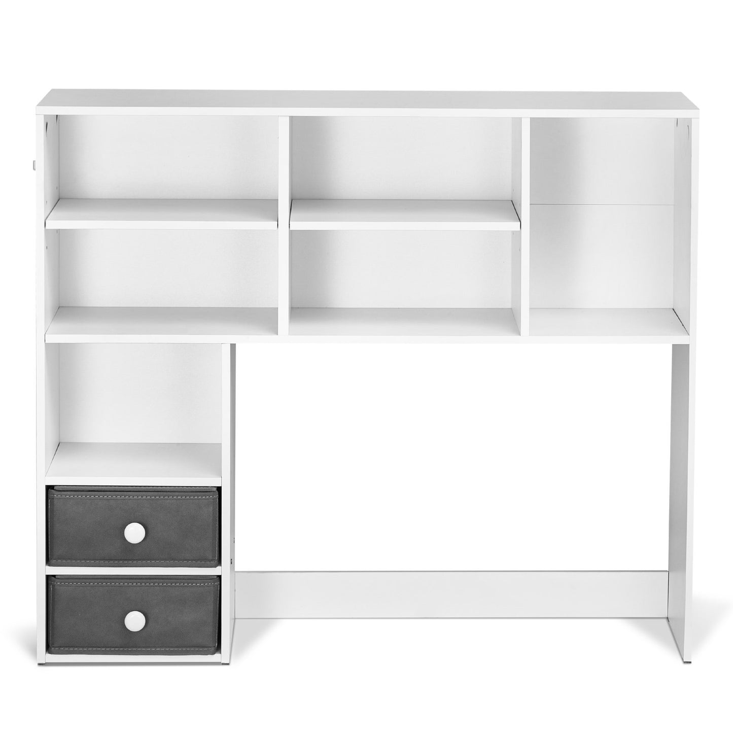 Desktop Bokhylla Vit Desktop Storage Organizer 3-nivå för kontor och hem