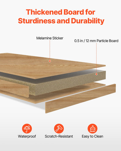 Desktop Bookshelf Desktop Storage Organizer 2-Tier for Office and Home