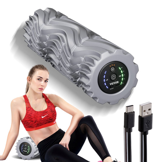 Vibrating Foam Roller 5 intensities &amp; 3 frequencies Electric Foam Roller
