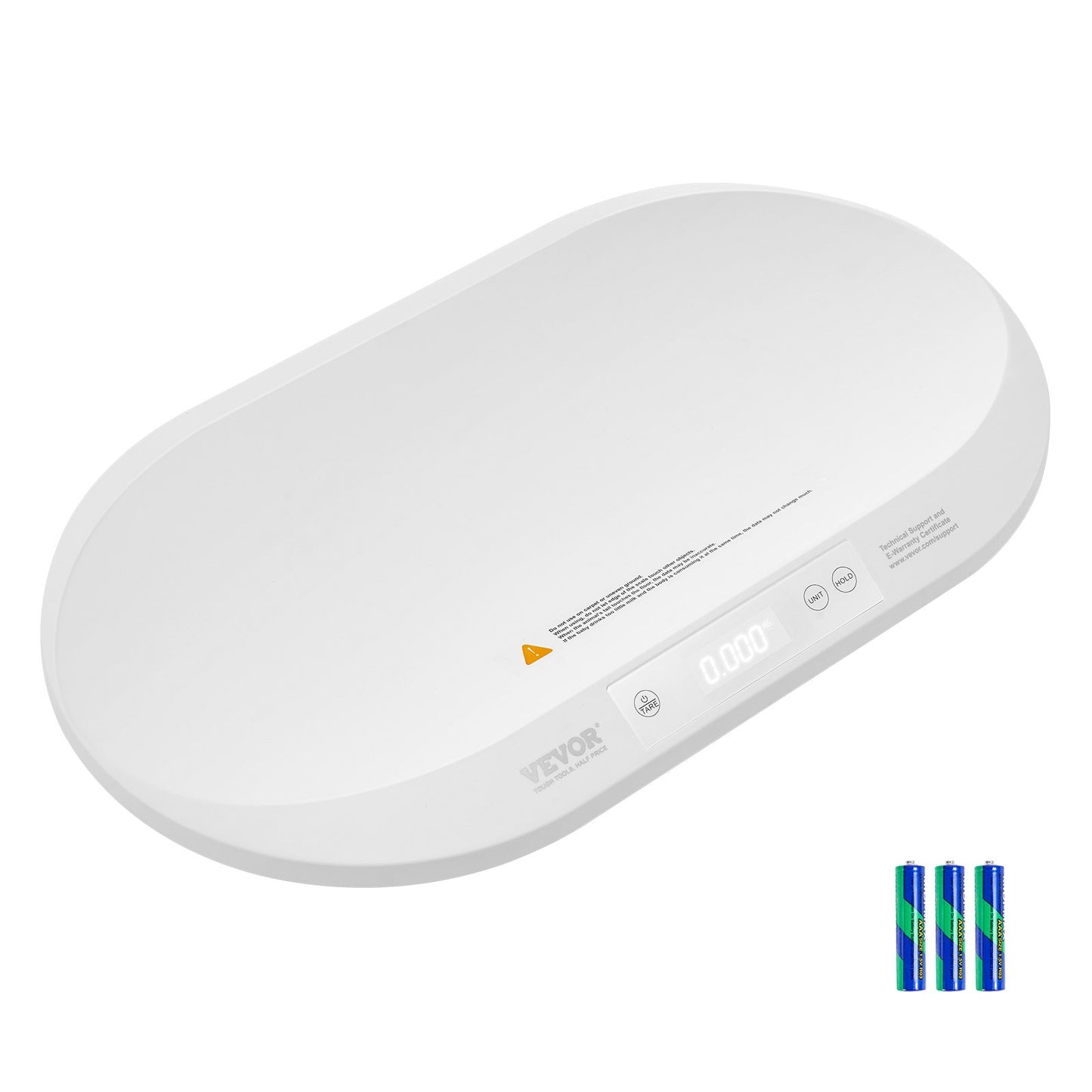 Baby Scale Smart Bluetooth Infant Digital Scale with Tape Measure 88LBS