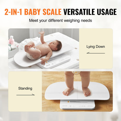 Baby Scale Smart Bluetooth Digital Scale for Infant Weight with Hold Function