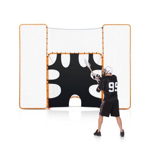 3.6x2.7 m 3-in-1 Lacrosse Goal Net with Stop and Return Net | EU