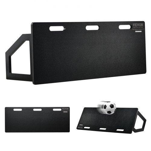 Soccer Rebounder Board, 45"X18" Portable Soccer Wall with 2 Angles Rebound, Foldable HDPE Kickback Rebound Board, Soccer Training Equipment for Kids and Adults, Passing & Shooting Practice