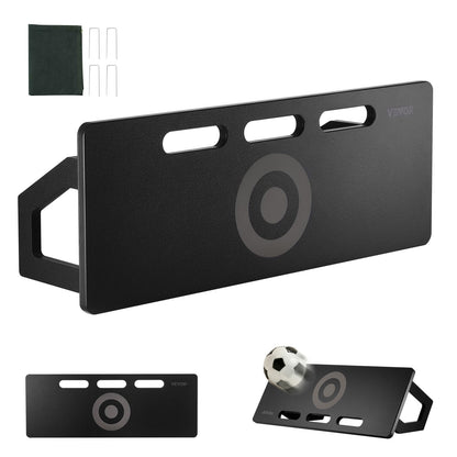 32"X12" Football Rebounder Board Portable Football Wall with 2 Angles Rebound