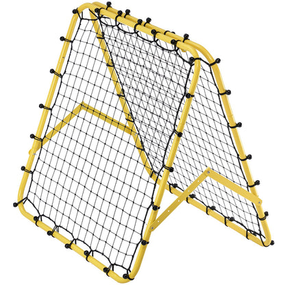 40"x35"x37" Soccer Rebounder Net Kick-Back Portable Football Training Gift