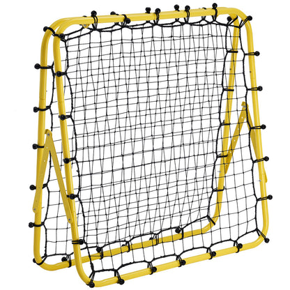 40"x35"x37" Soccer Rebounder Net Kick-Back Portable Football Training Gift